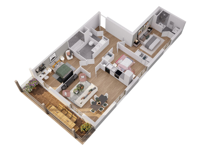 Plan 3D A1-101