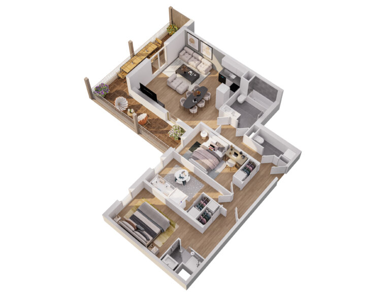 Plan 3D A2-104