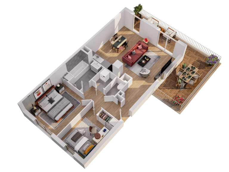 Plan 3D B201