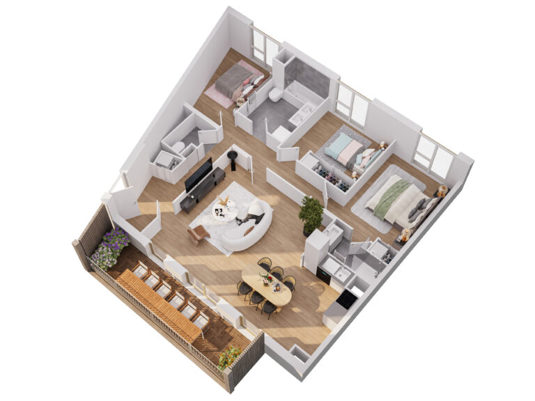 Plan 3D A3-107